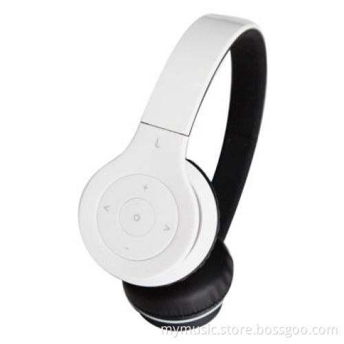 Bluetooth Headphone with 15-hour Working Duration, White Color